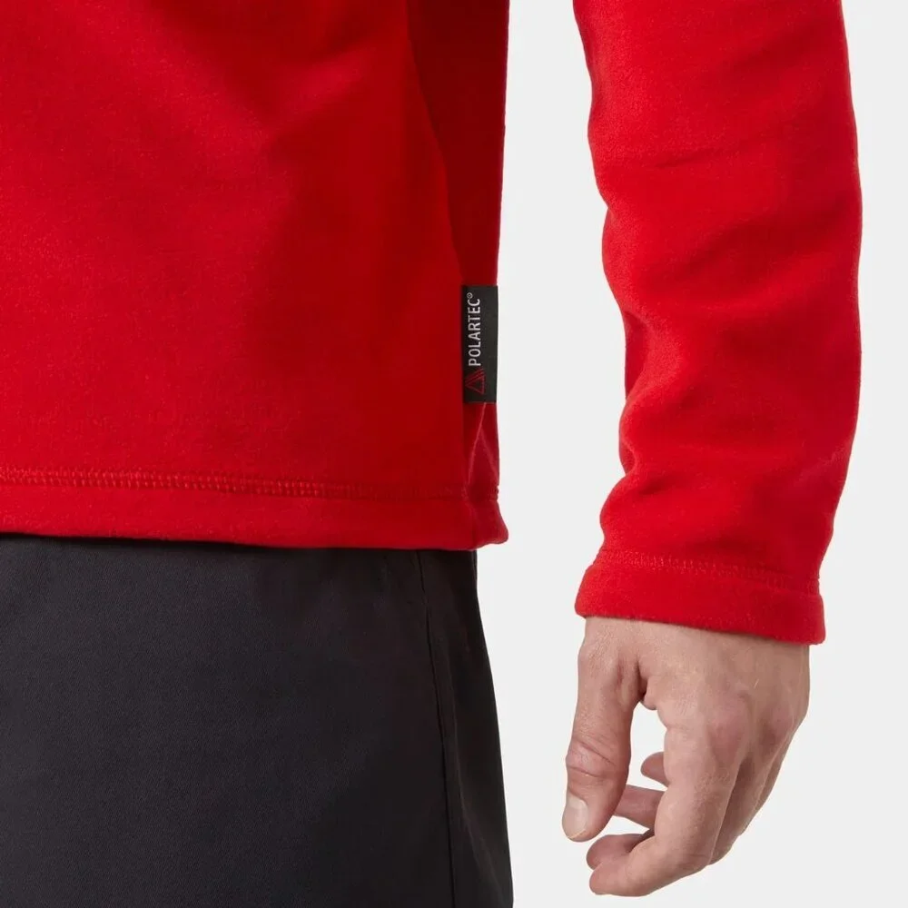 Helly Hansen Mens Daybreaker 1/2 Zip Fleece Pullover 163 Red Size M Outdoors Ski